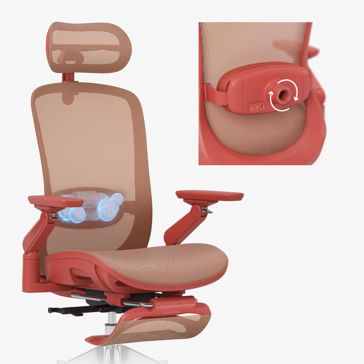 Mark Adler Leadpro 8.7 Red ergonómikus masszázsfotel