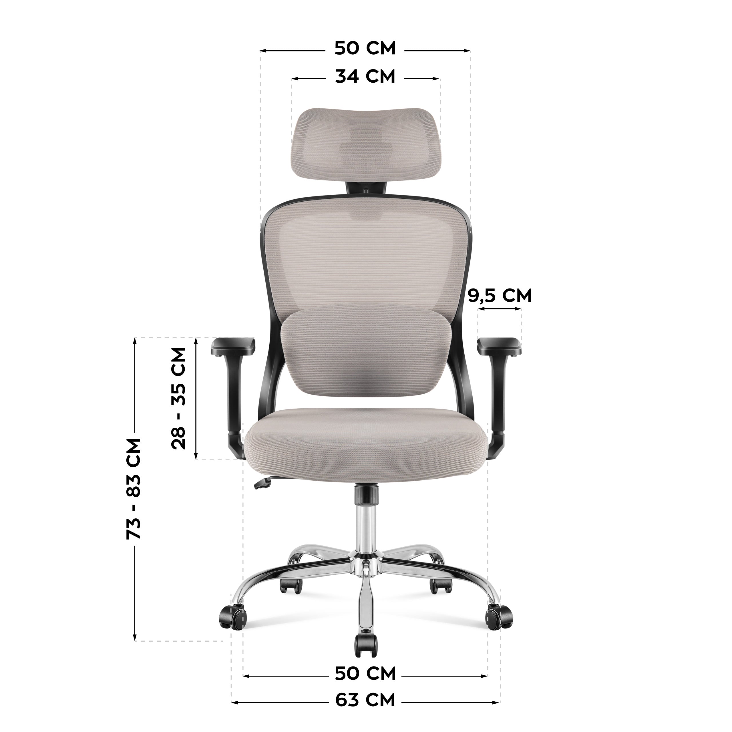 Fotel biurowy Mark Adler Manager 3.2 Grey