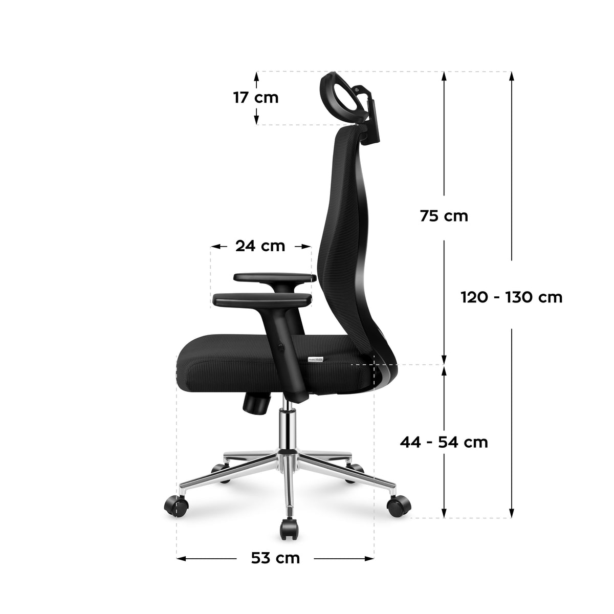 Mark Adler Manager 3.5 Black irodai szék