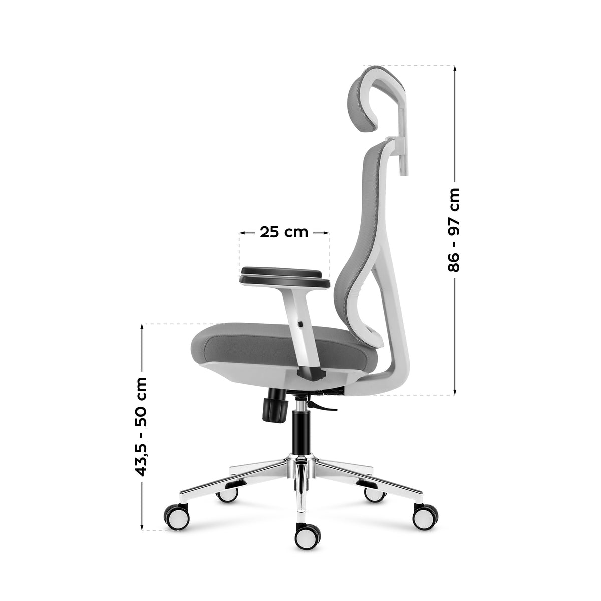 Mark Adler Manager 3.3 White ergonómikus szék
