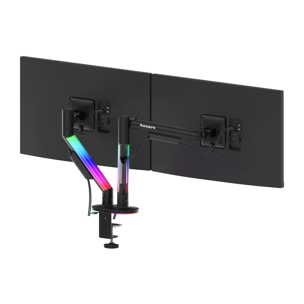 Huzaro Motion 2.6 RGB asztali tartó 2 monitorhoz