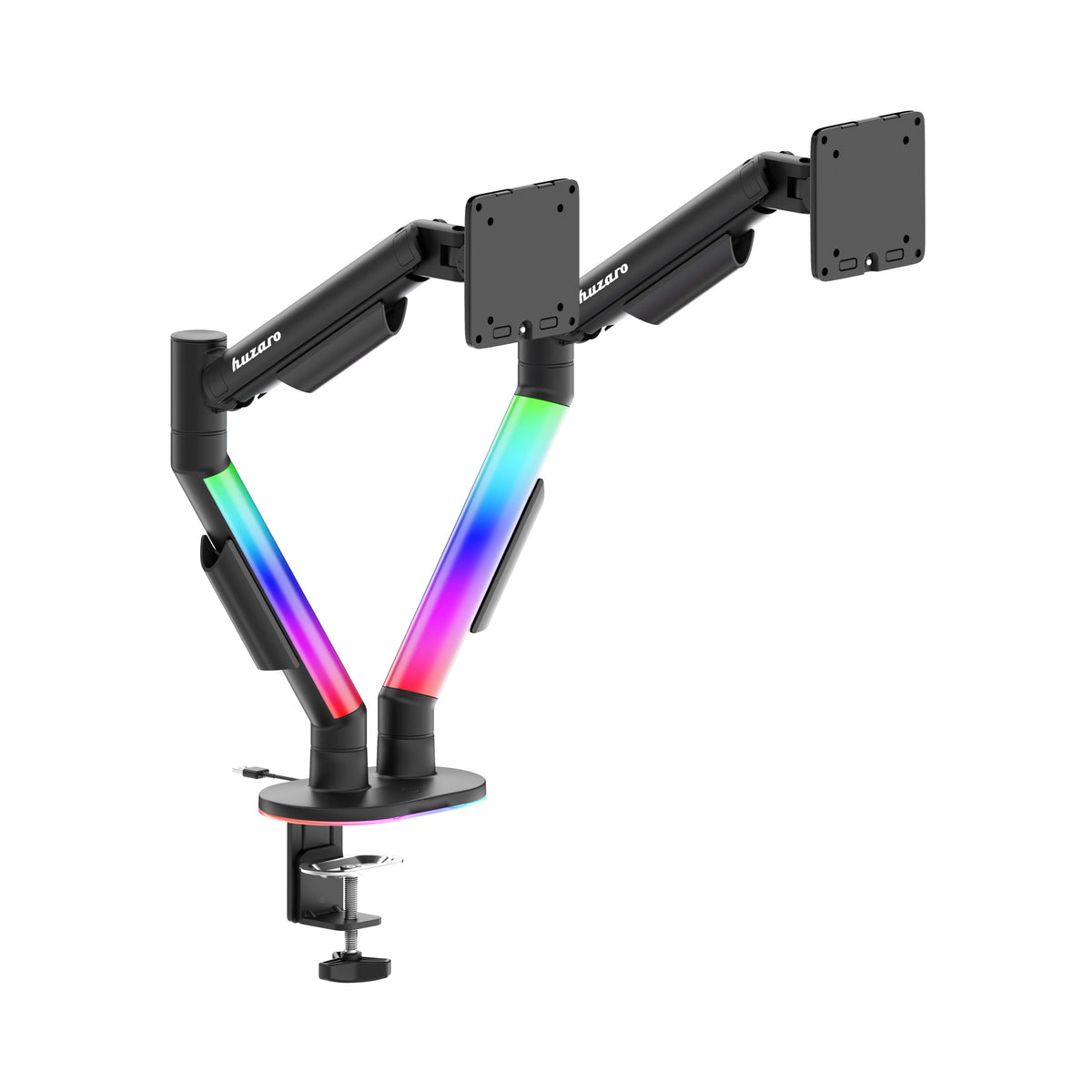 Стойка за бюро за 2 монитора Huzaro Motion 2.6 RGB