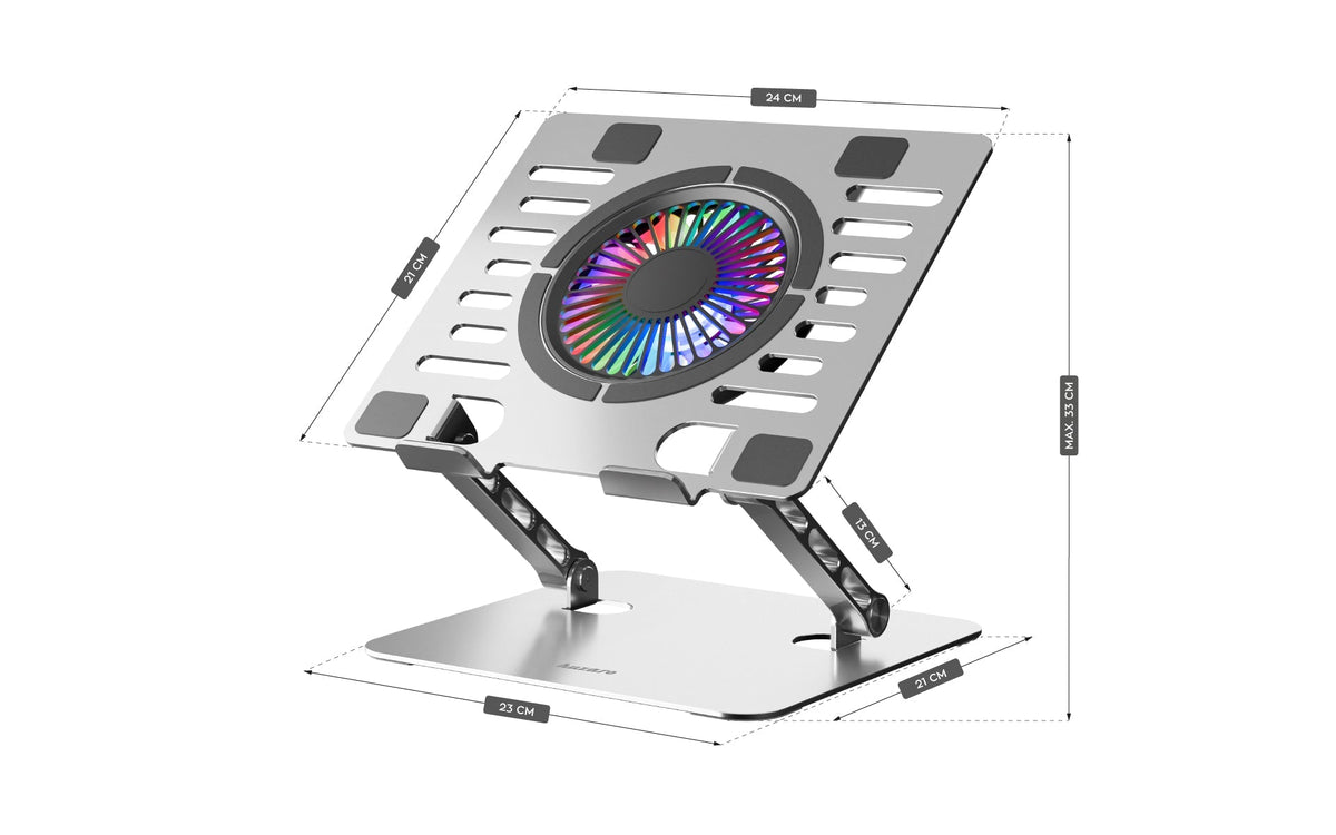 Huzaro Hold 4.0 RGB laptop-hűtőállvány