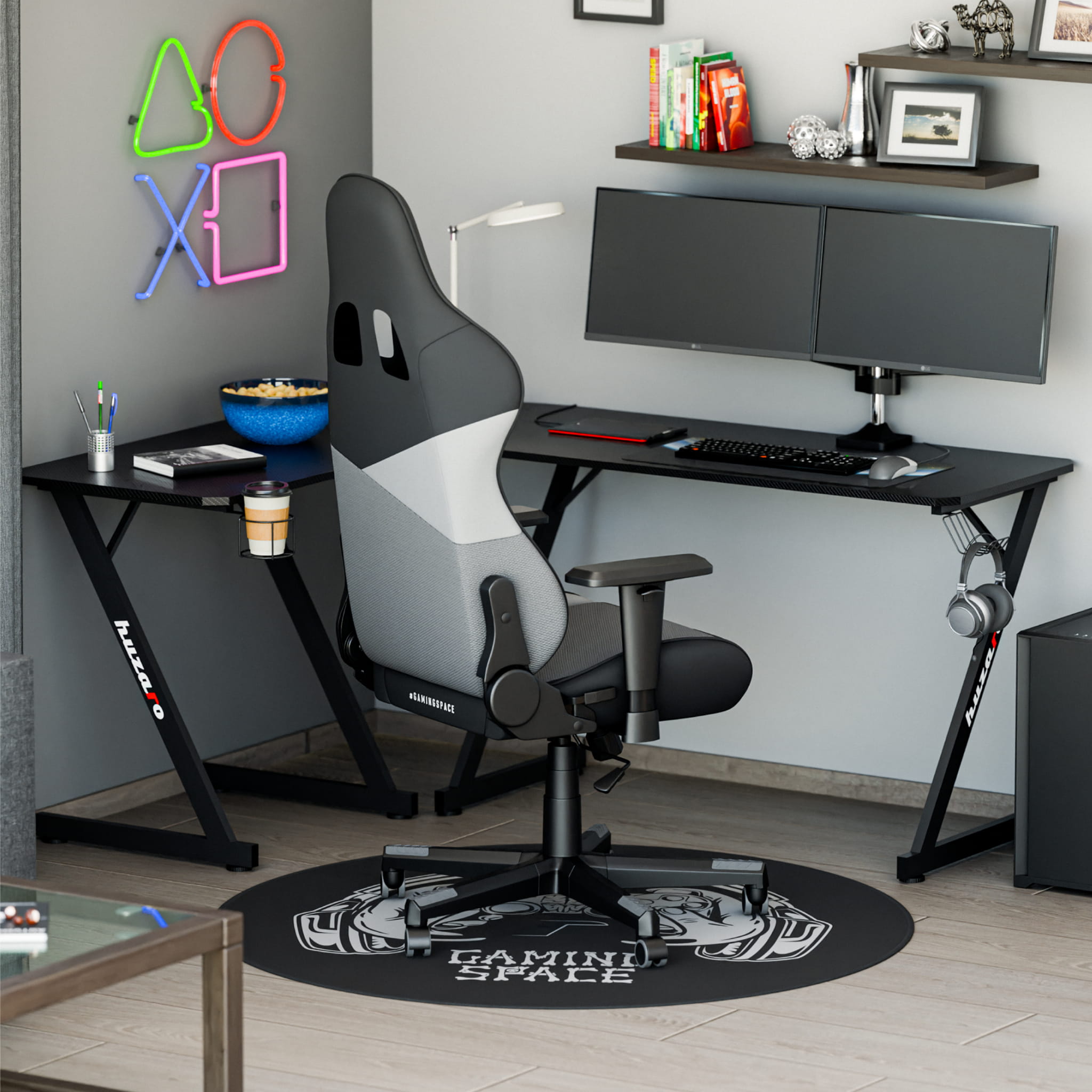 Mata gamingowa pod fotel Huzaro FloorMat 6.0