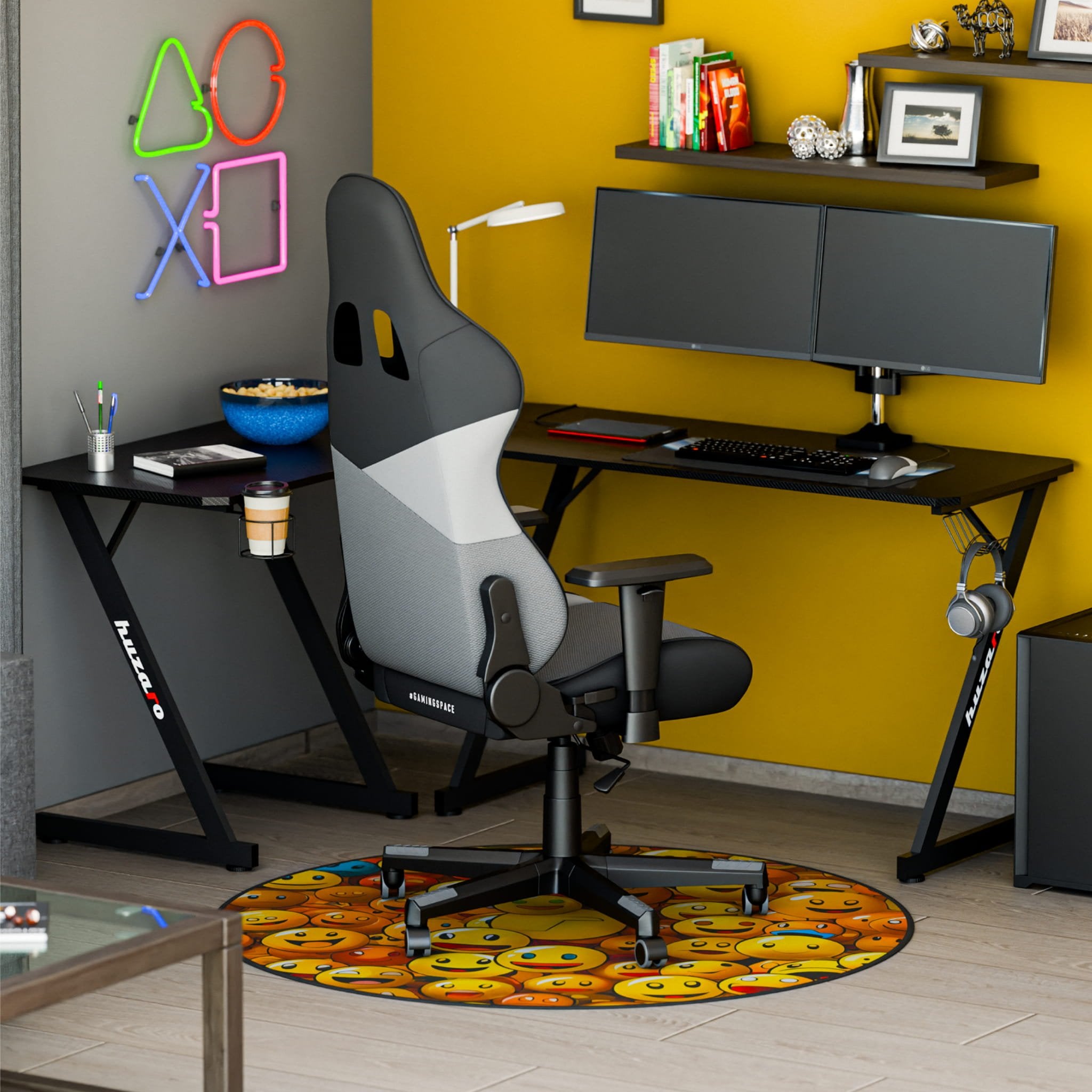Mata gamingowa pod fotel Huzaro FloorMat 8.0