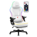 Fotel gamingowy Huzaro Force 4.6 White RGB Smart