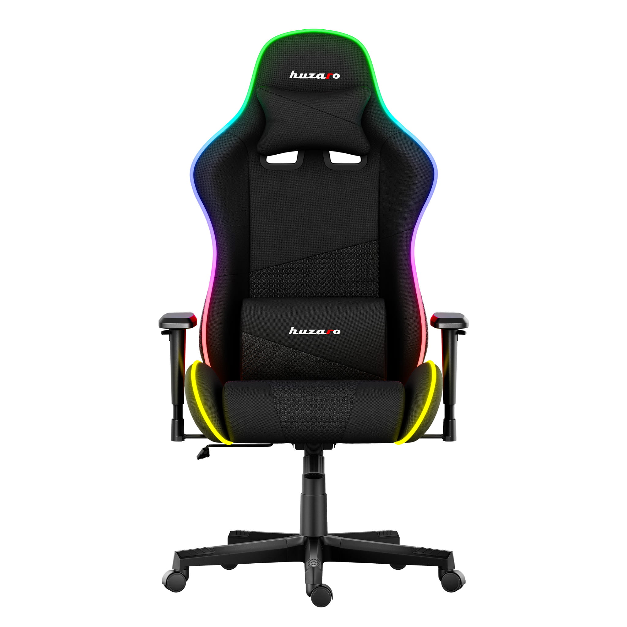 Fotel Gamingowy HUZARO FORCE 6.2  Mesh RGB LED