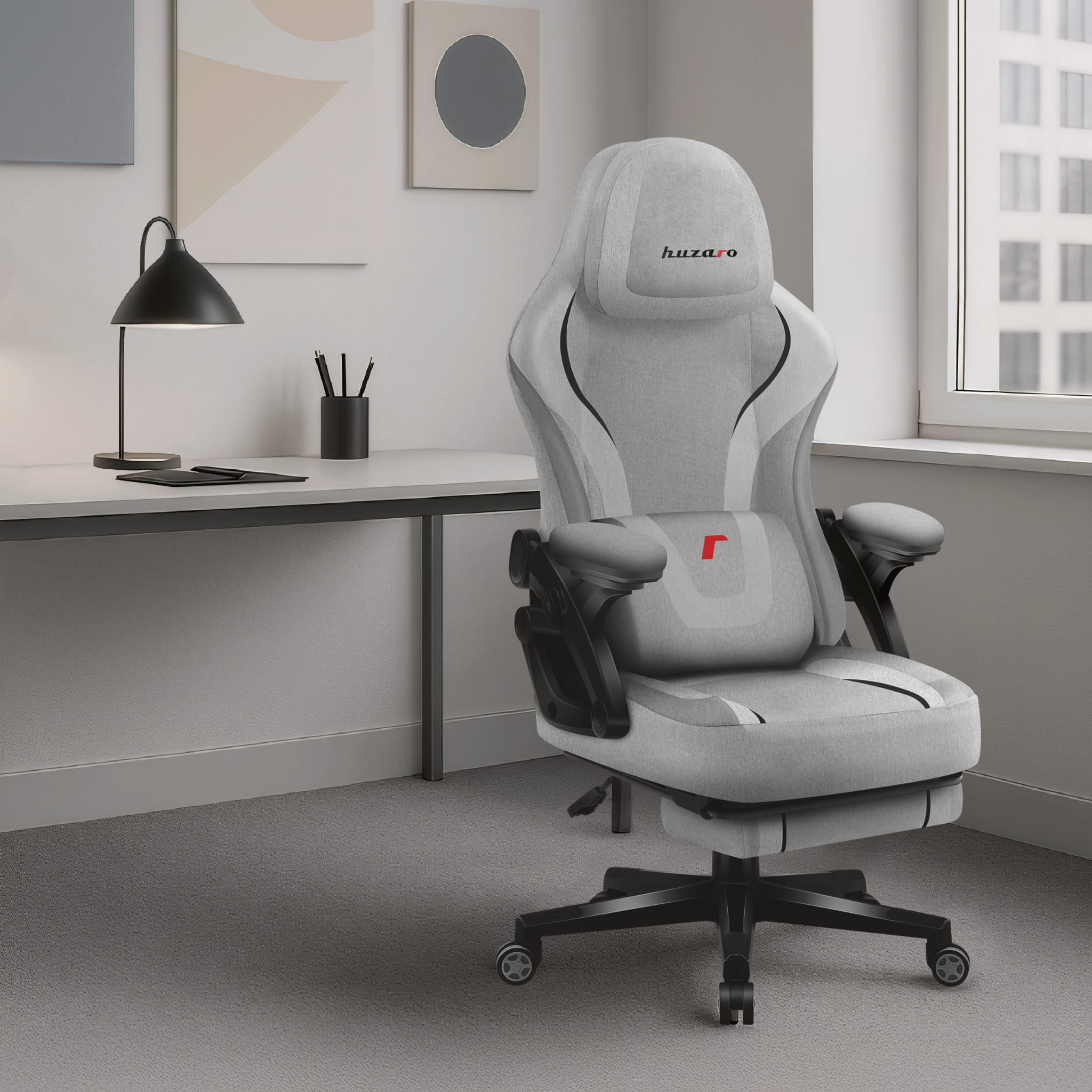 Fotel gamingowy Huzaro Force 4.6 Grey