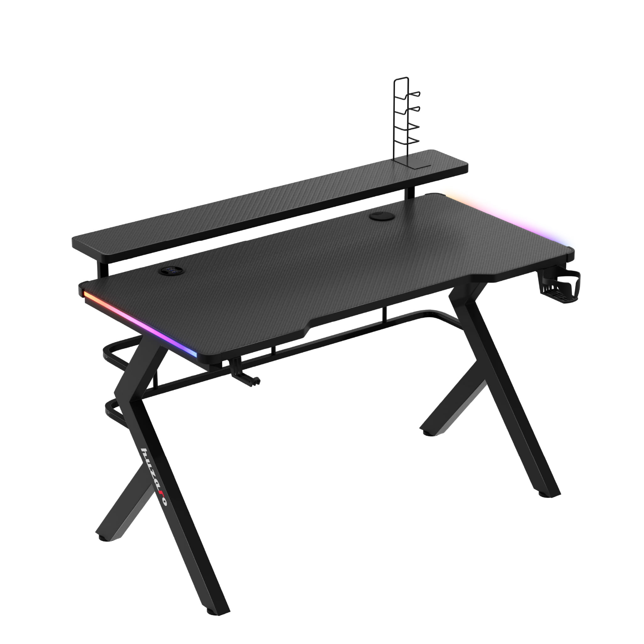 Biurko Gamingowe Huzaro Hero 5.0 RGB LED 120 cm