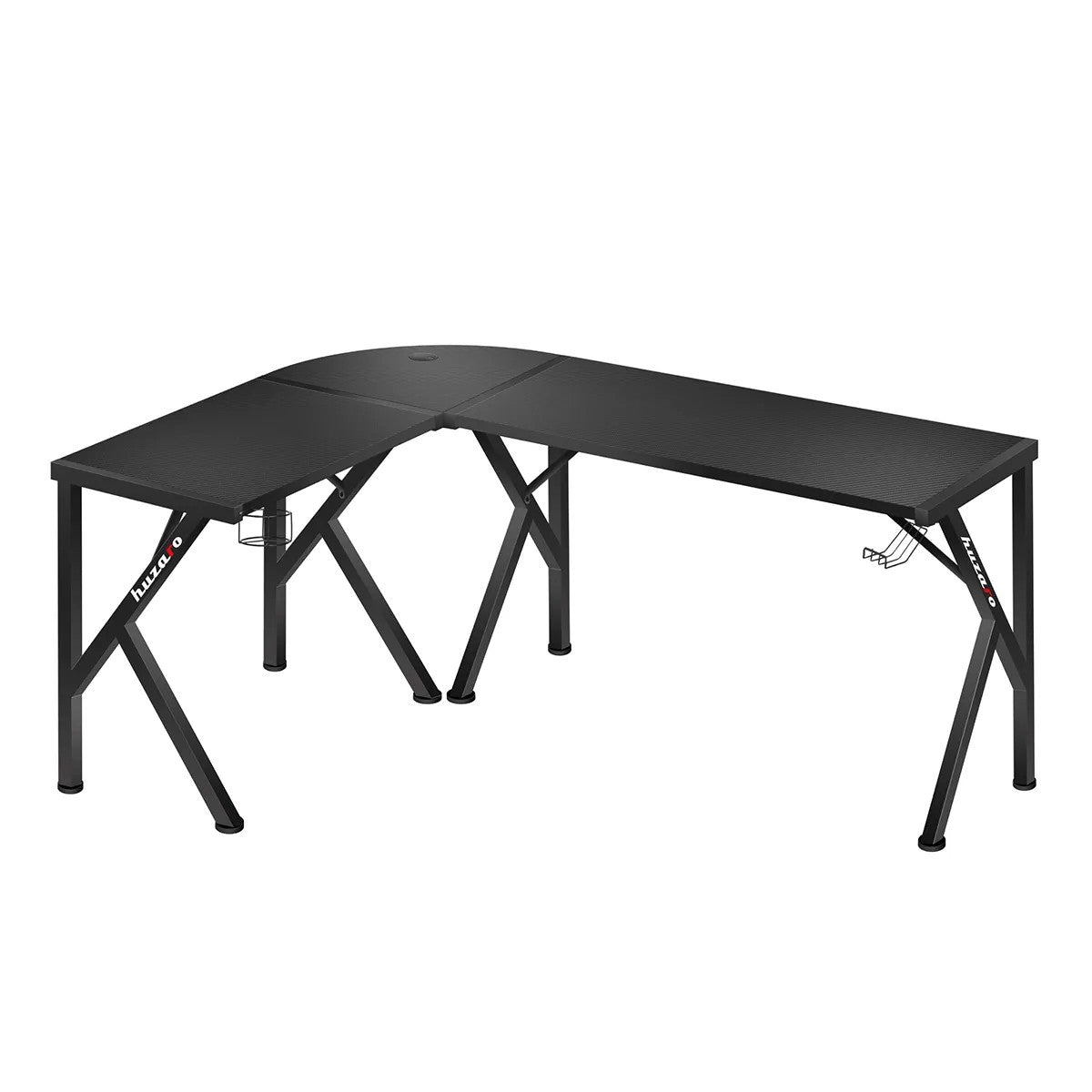 Biurko Gamingowe Huzaro Hero 6.3 Black 154 cm