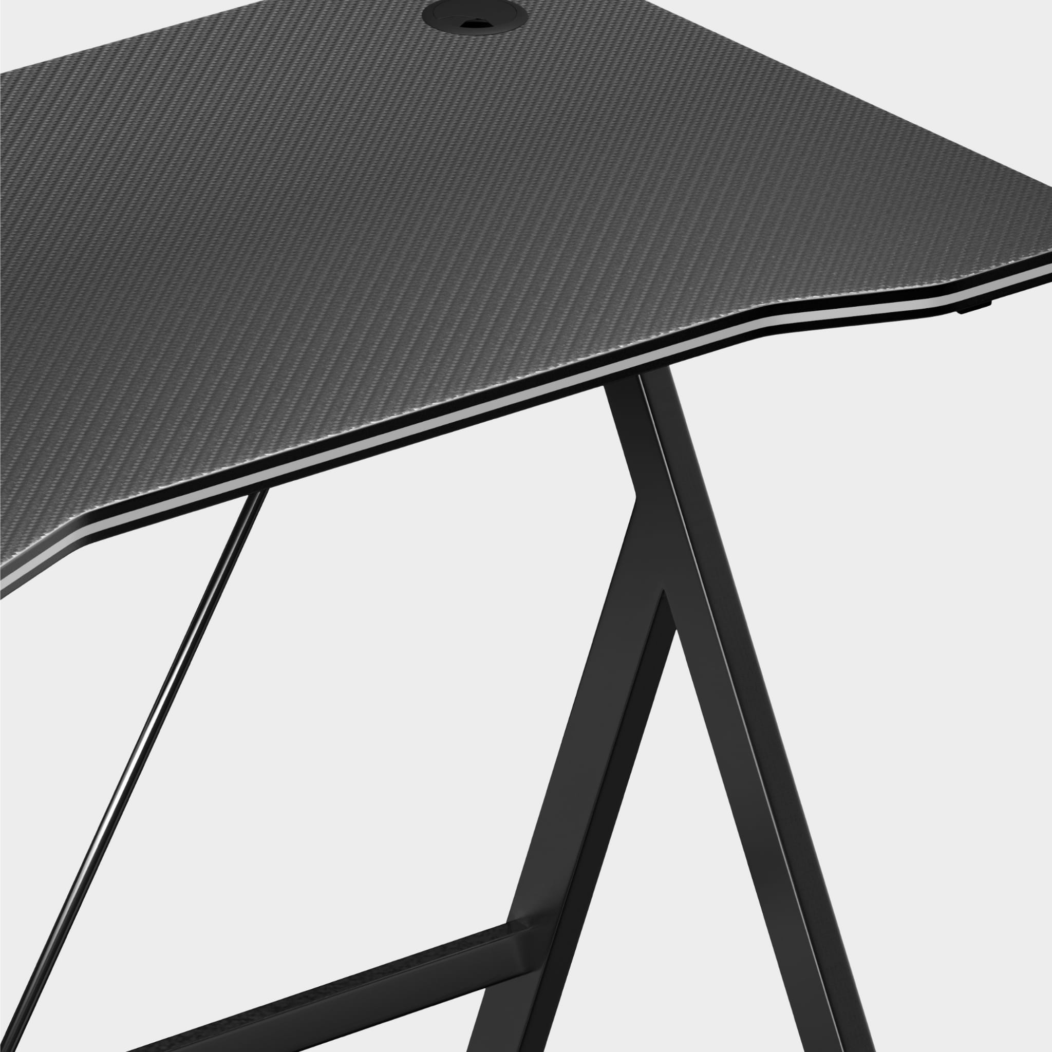 Biurko Gamingowe Huzaro Hero 1.4 Black 100 cm