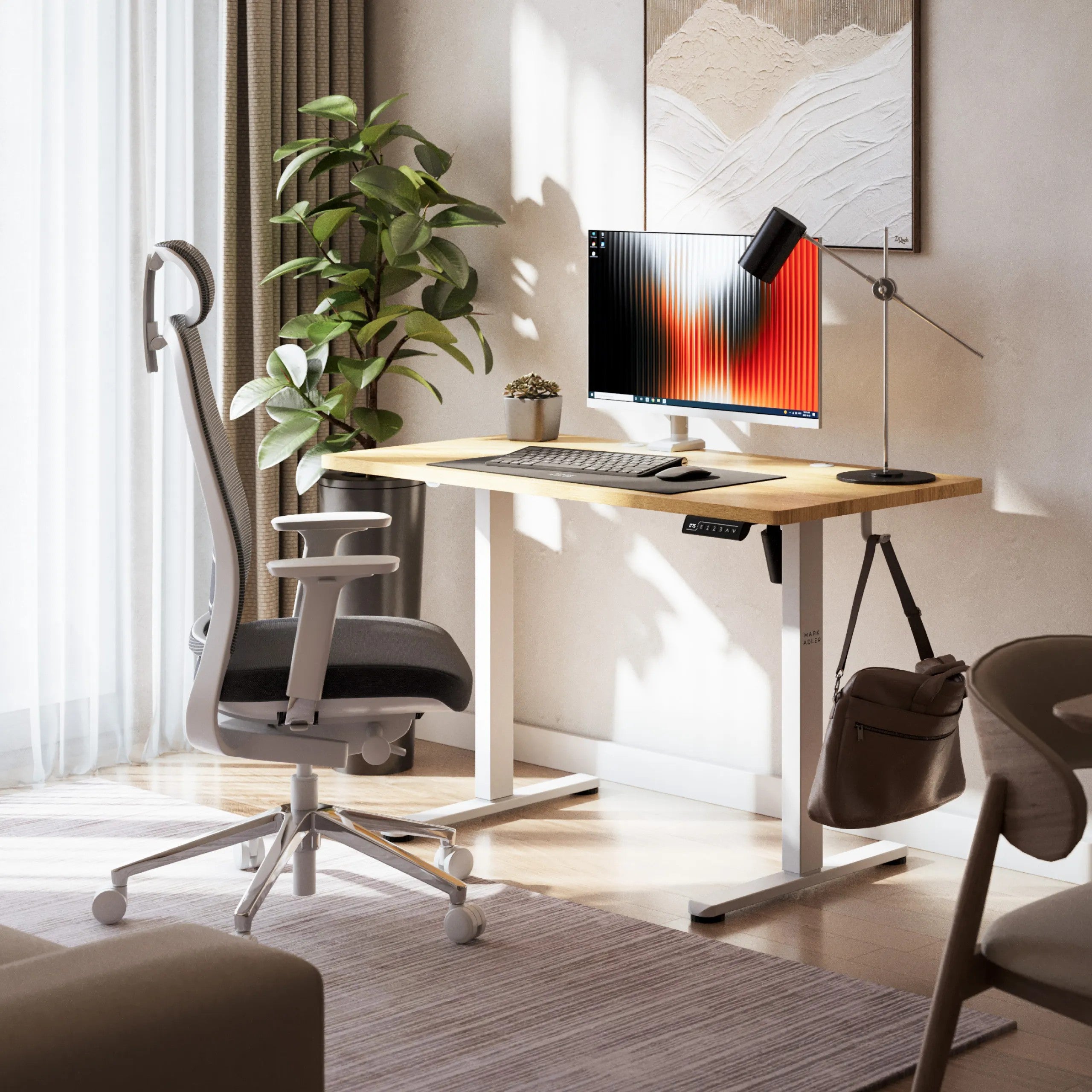 Biurko elektryczne regulowane Mark Adler Leader 6.9 Craft 120 cm