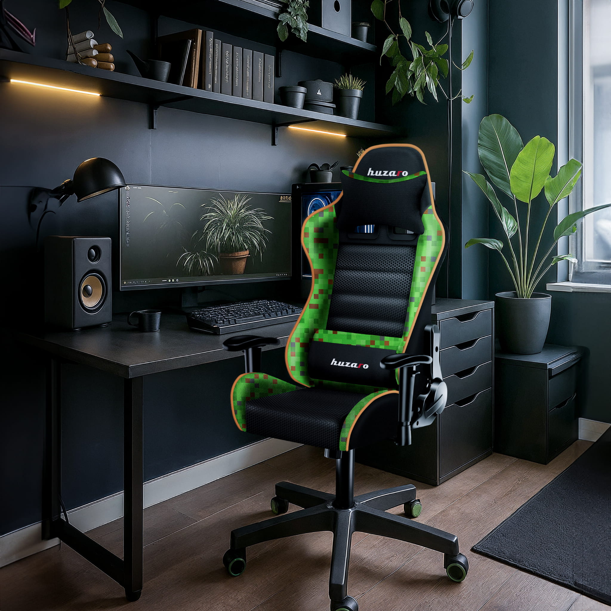 Fotel Gamingowy dla dziecka HUZARO RANGER 6.0 Pixel Mesh