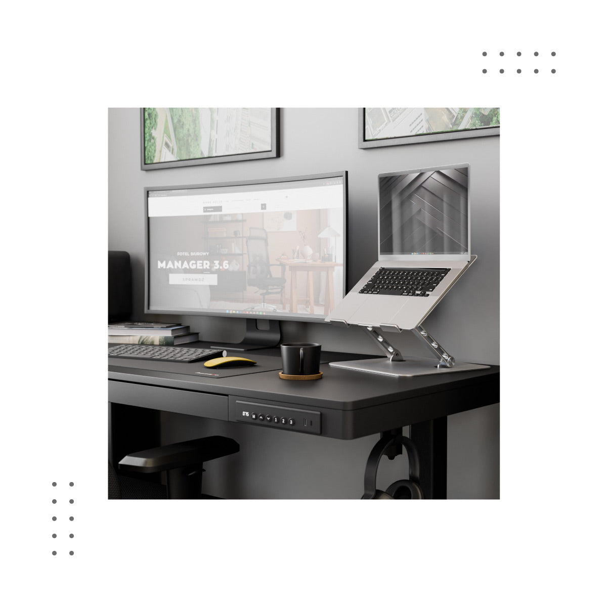 Uniwersalna podstawka do laptopa