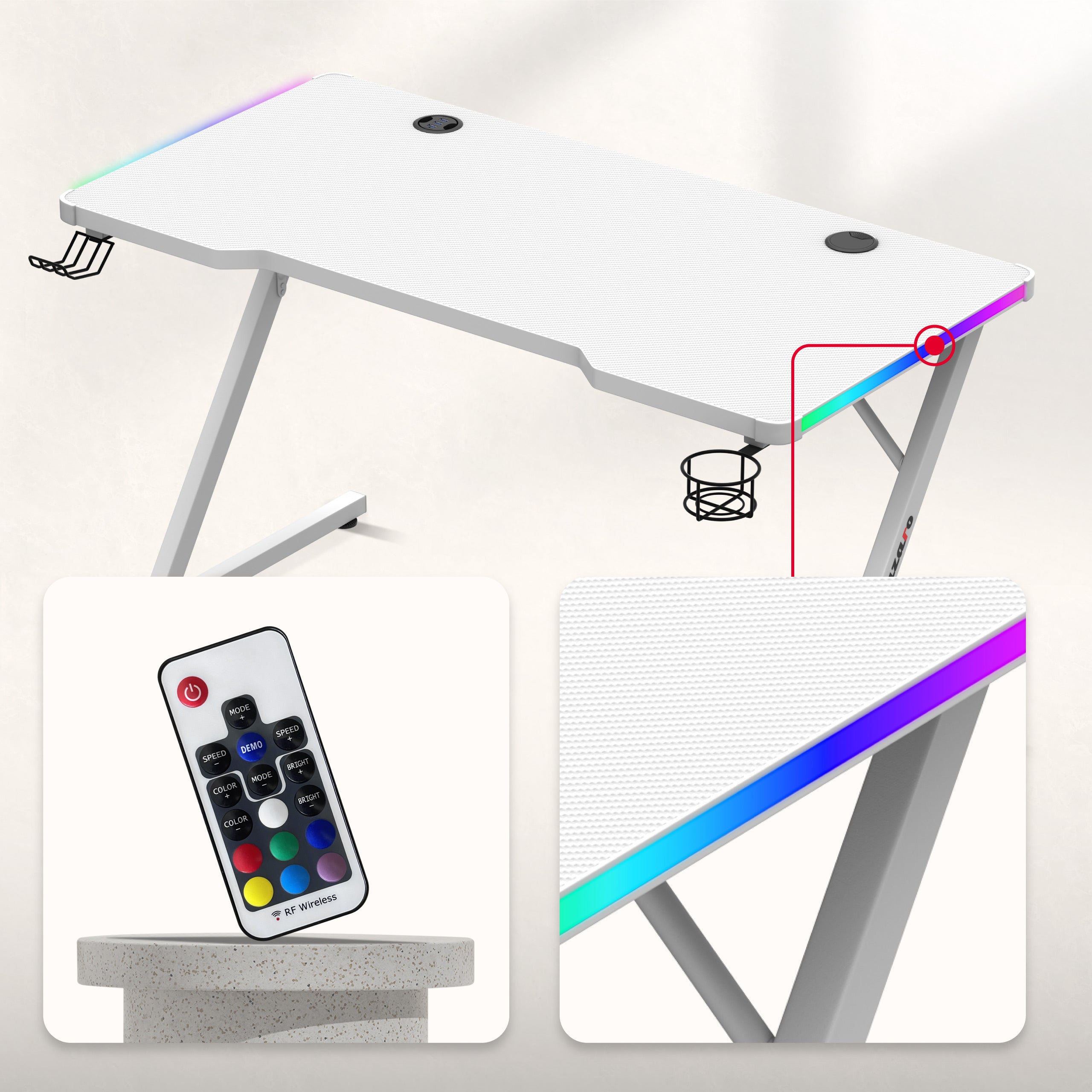 Oświetlenie RGB LED sterowanie wygodnym pilotem