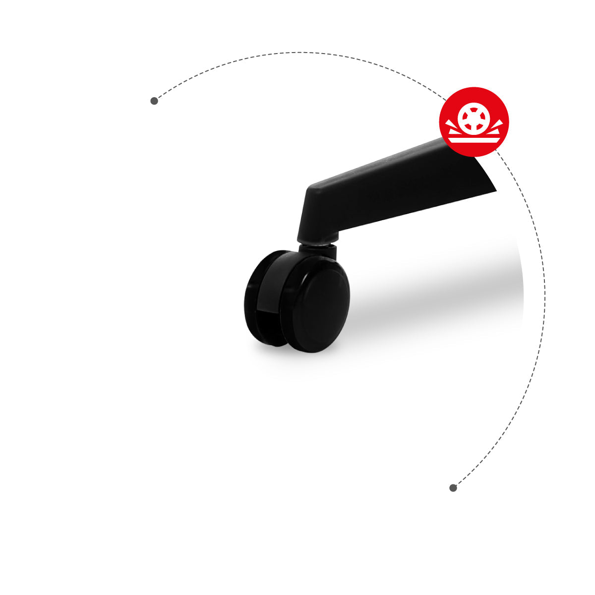 Poliuretanowo-kauczukowe koła