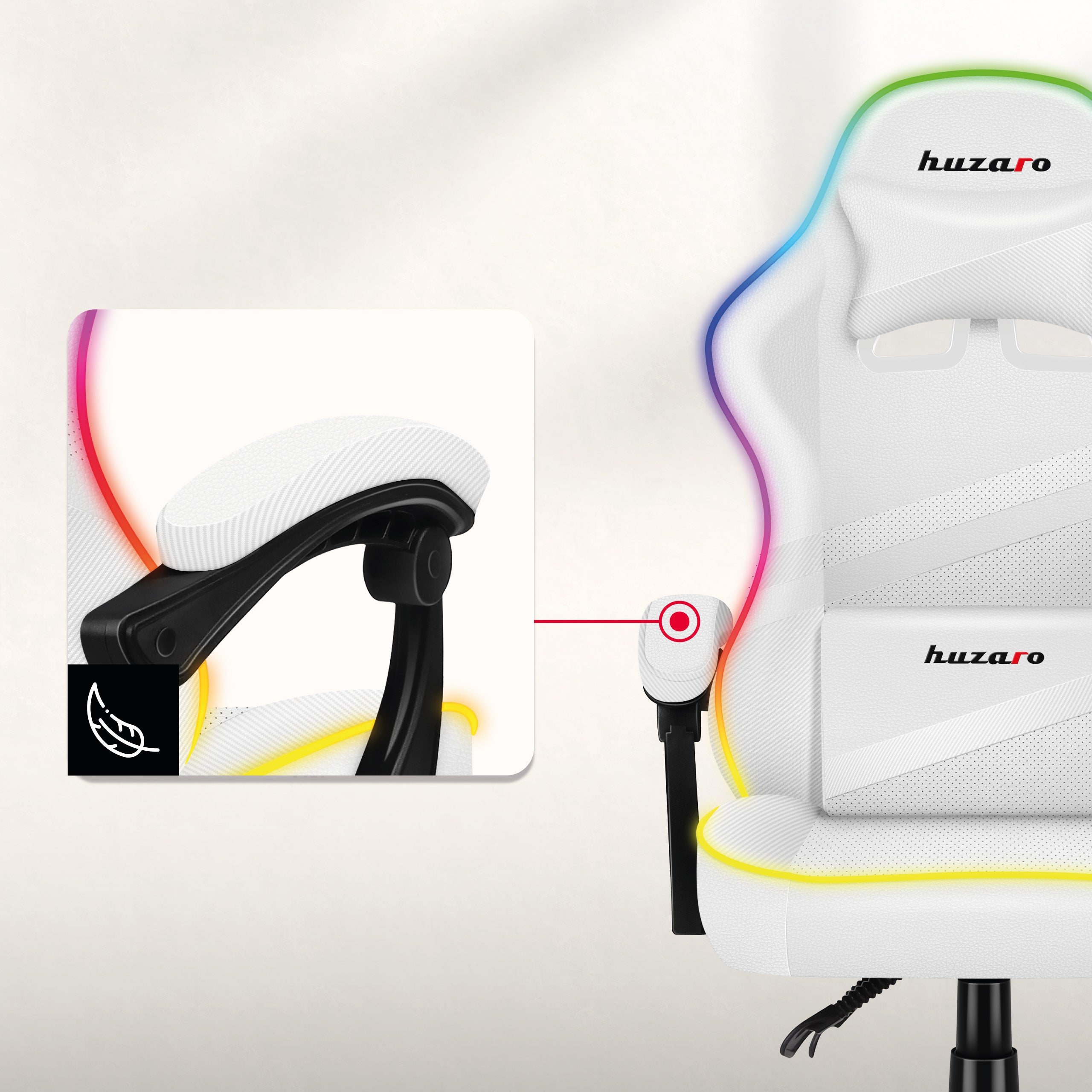 Miękkie podłokietniki