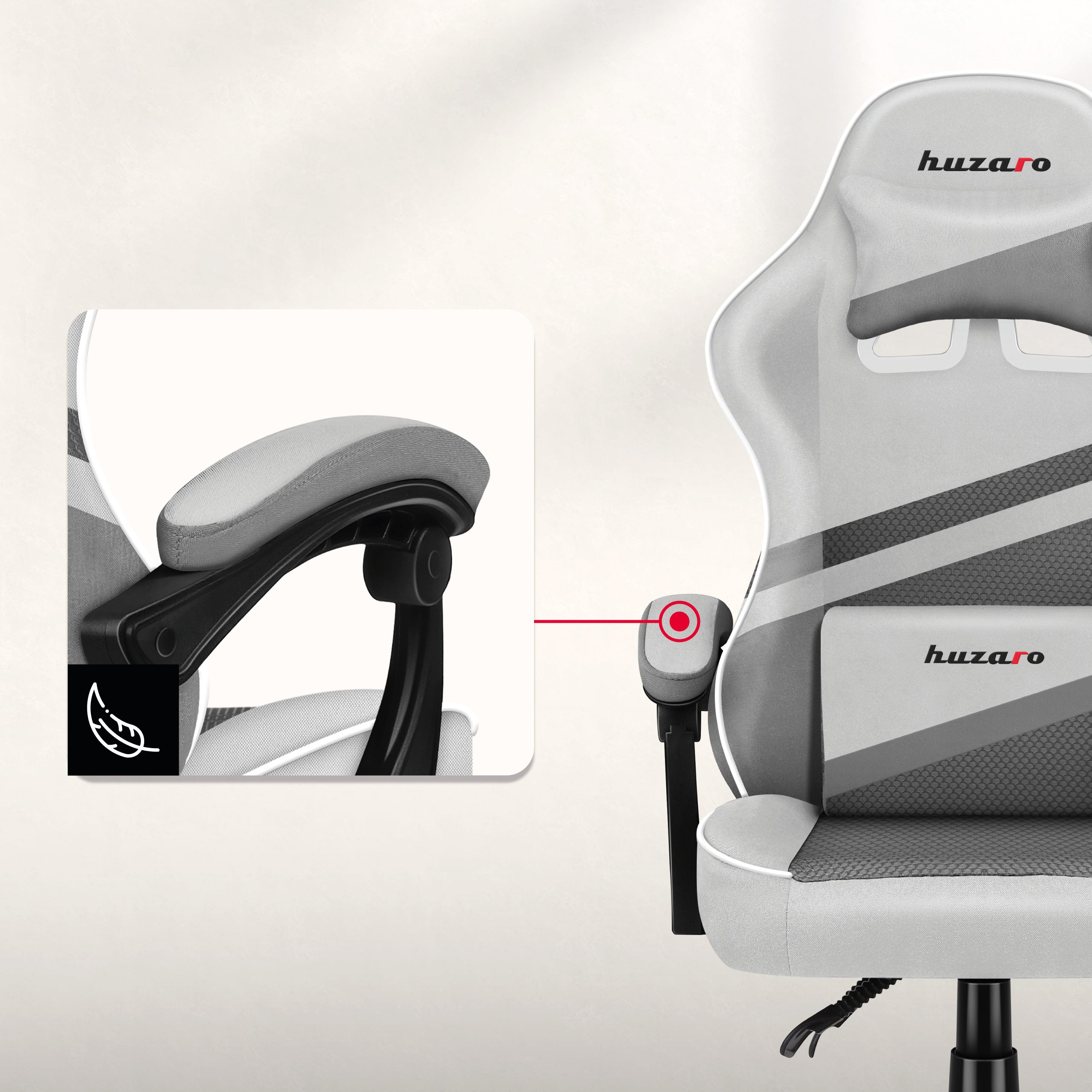 Miękkie podłokietniki