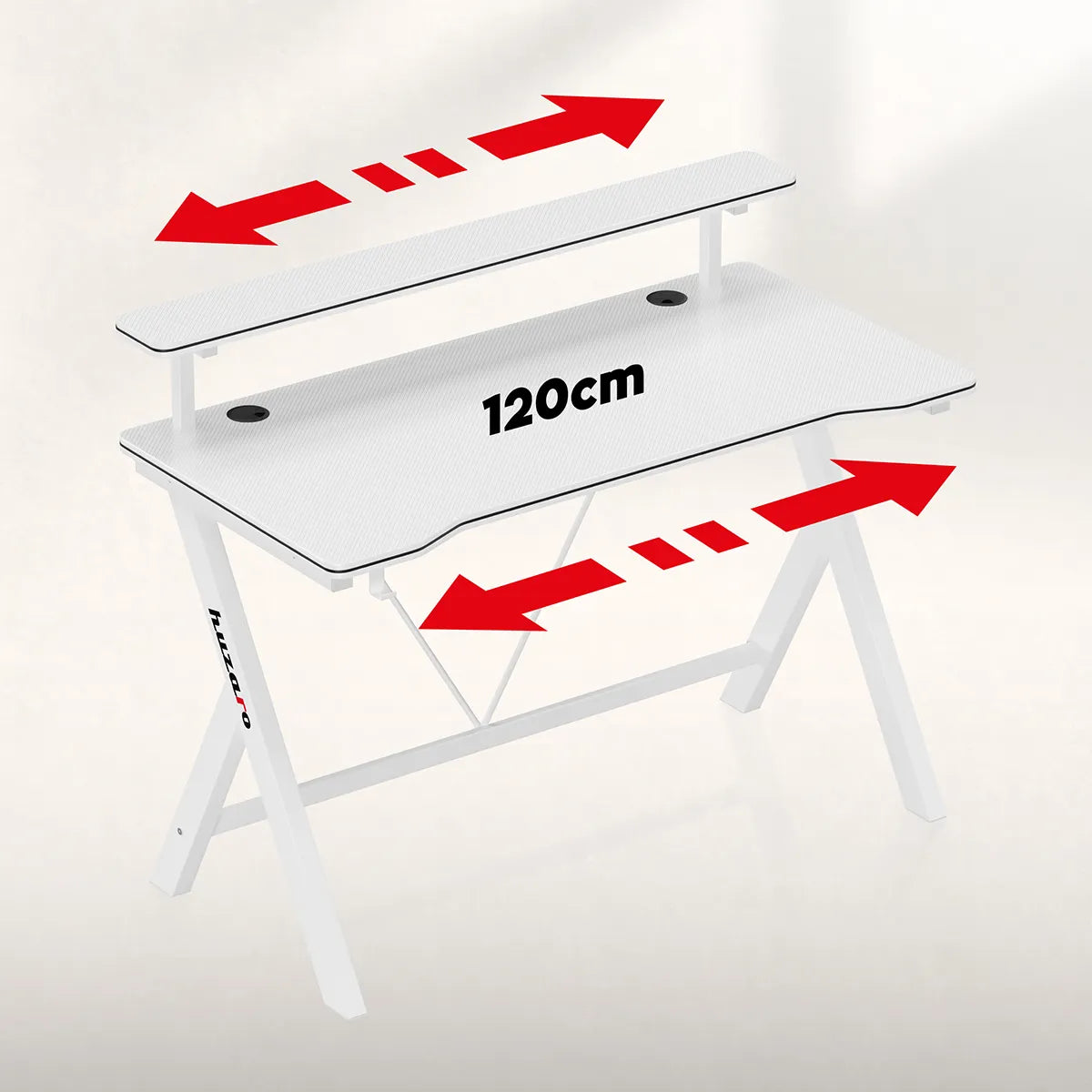 Asztallap: 120 x 60 cm