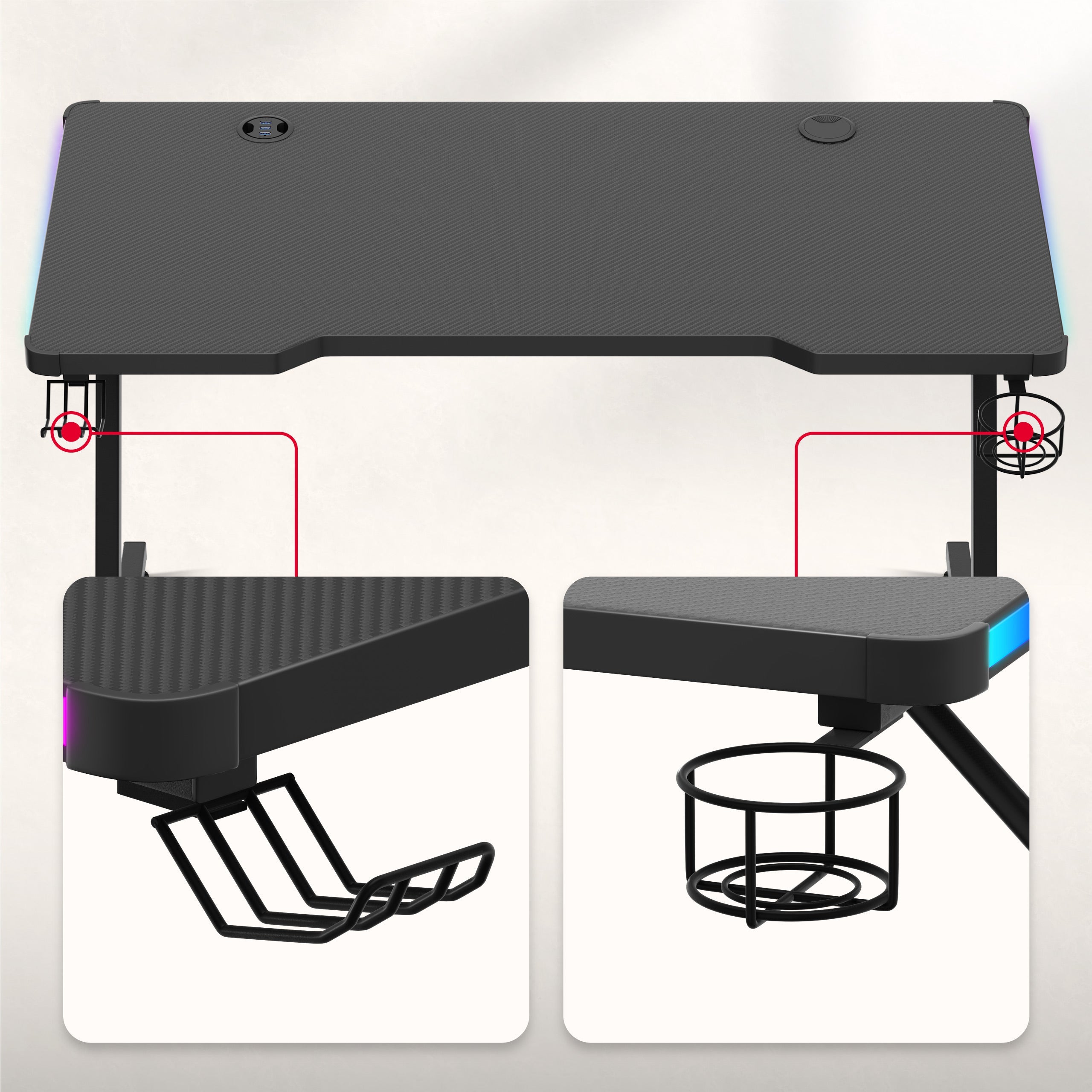 Praktyczne uchwyty na akcesoria