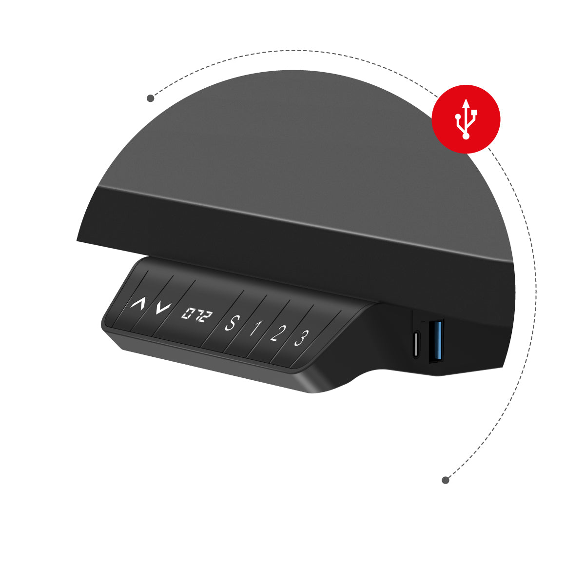 Gniazdo USB i wejście C