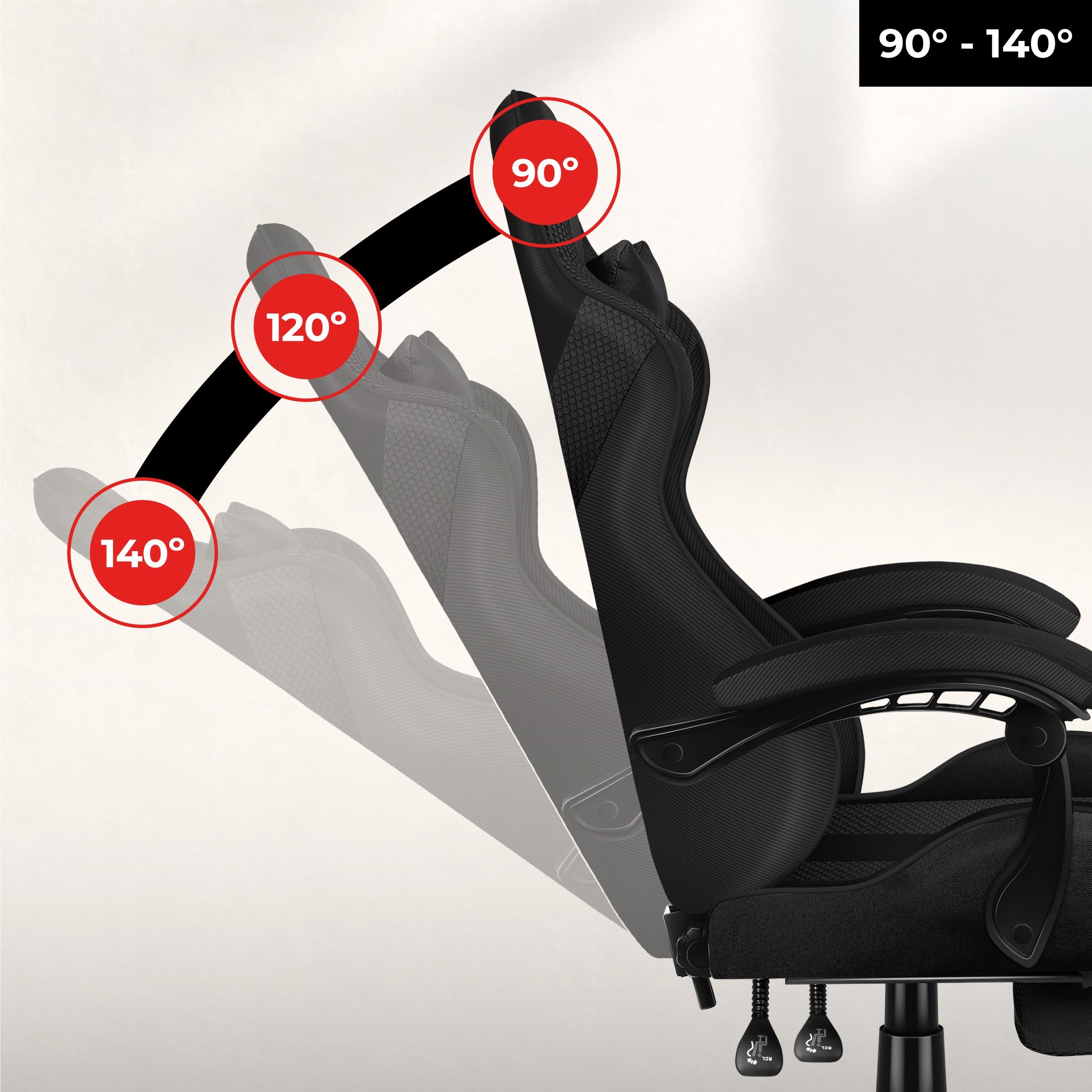 Wygodne pochylanie oparcia