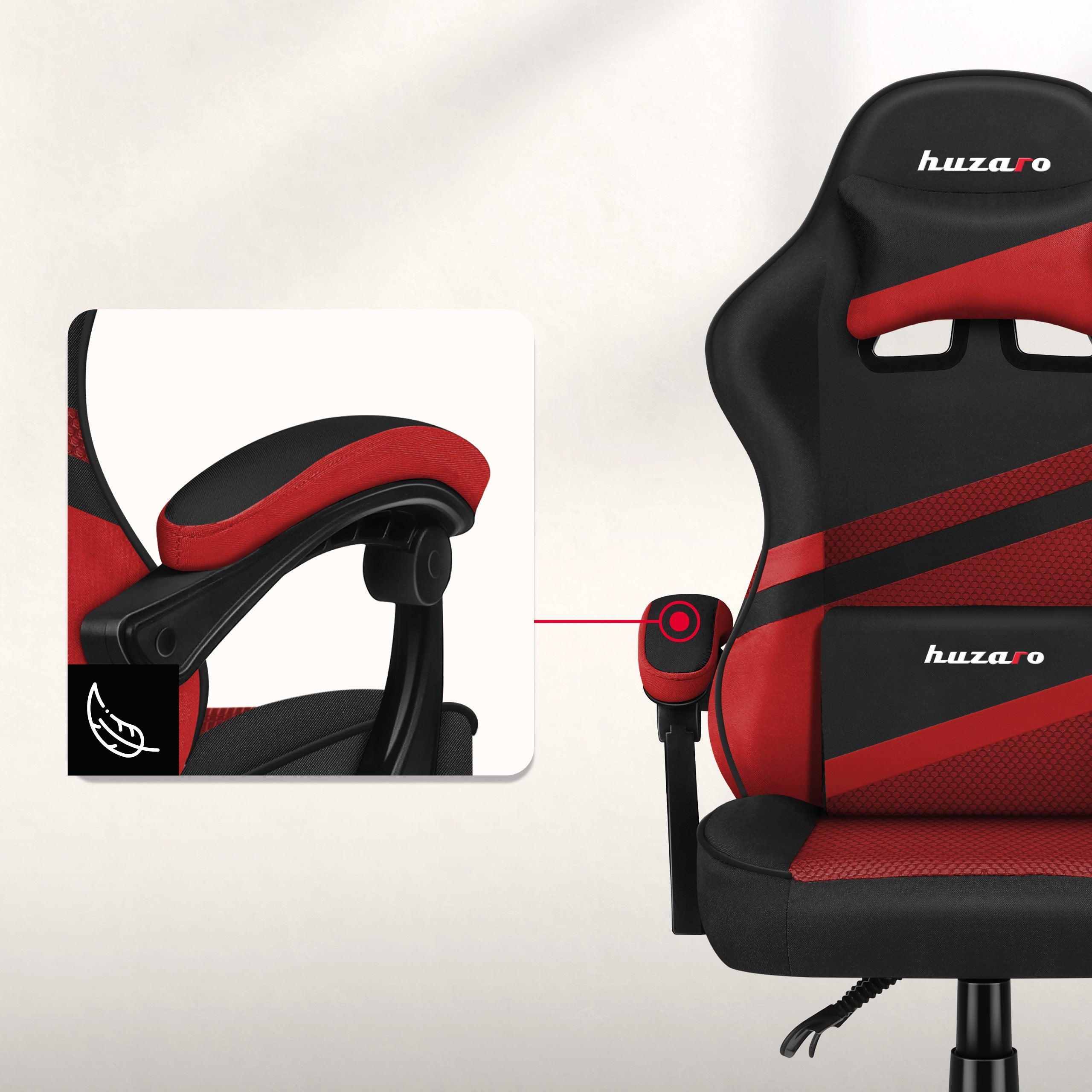 Miękkie podłokietniki