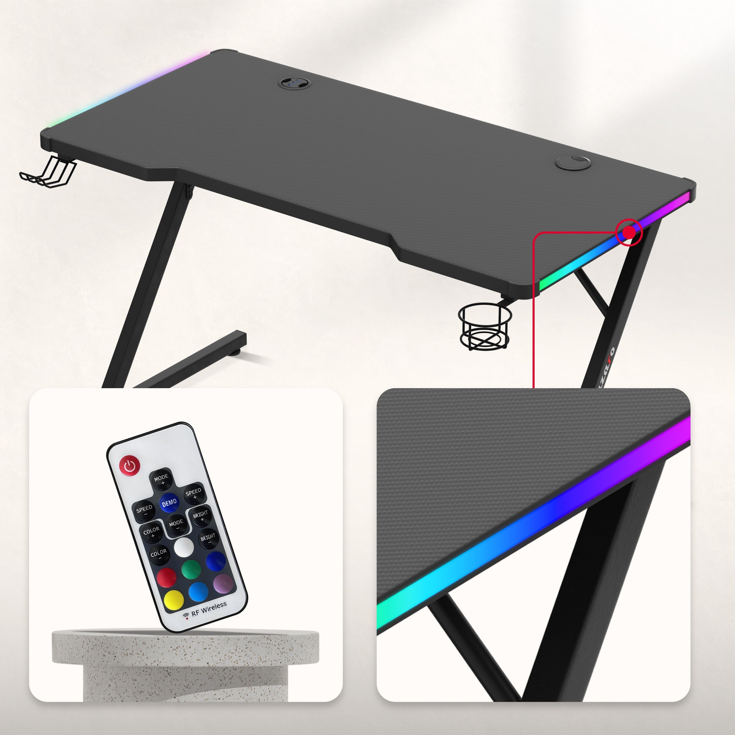 Oświetlenie RGB LED sterowanie wygodnym pilotem