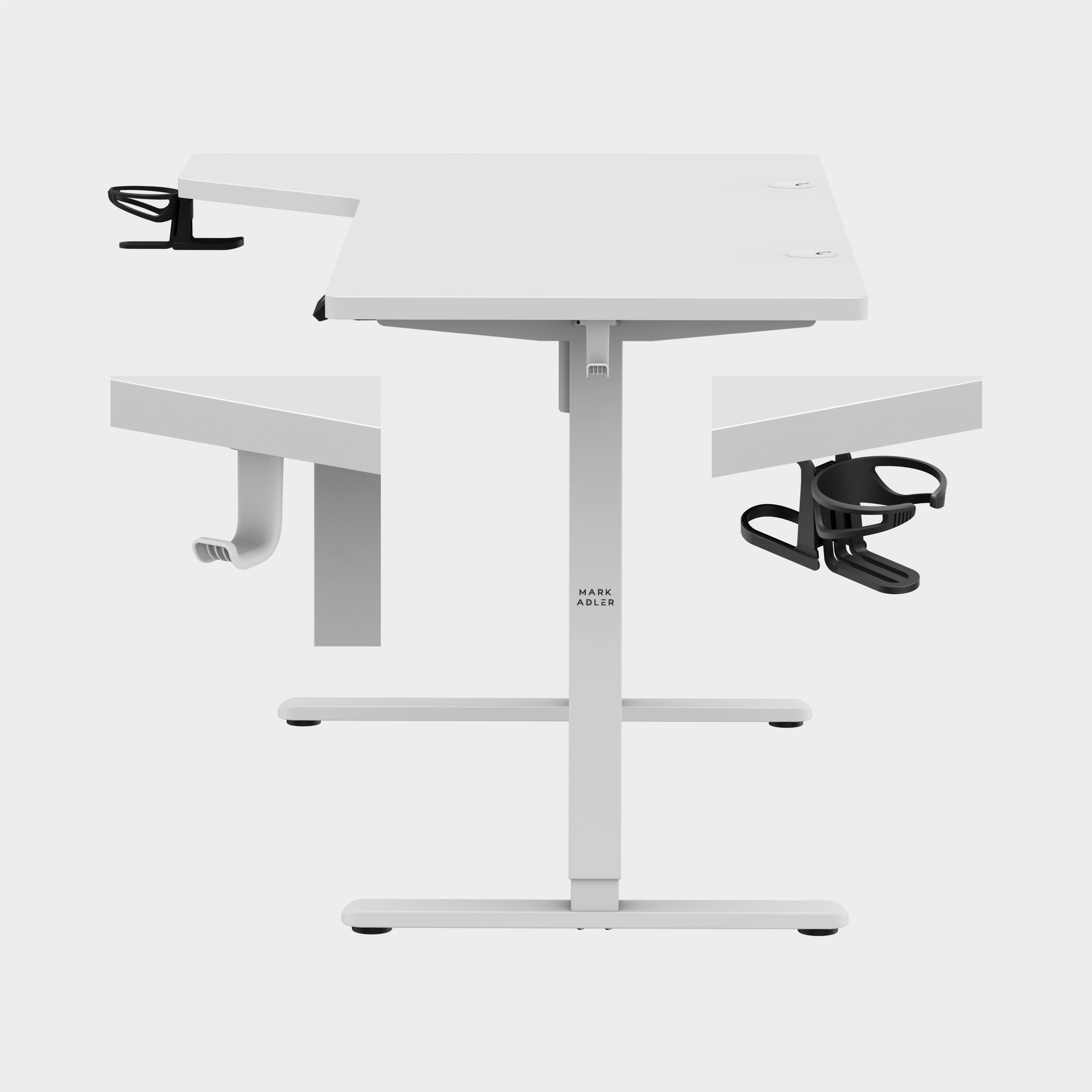 Uniwersalny montaż – dostosuj biurko do swojej przestrzeni