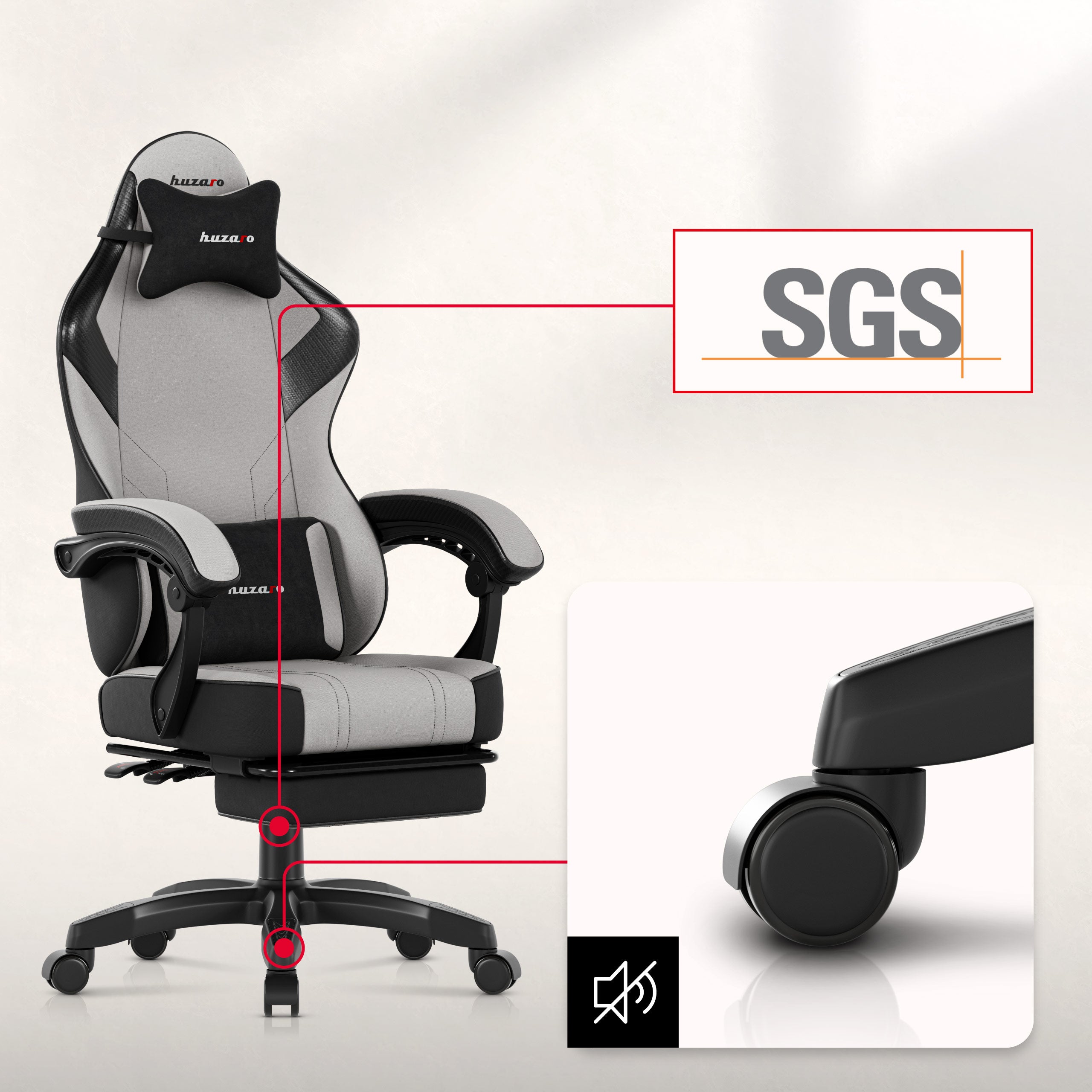 Poliuretanowo-kauczukowe koła 50 mm