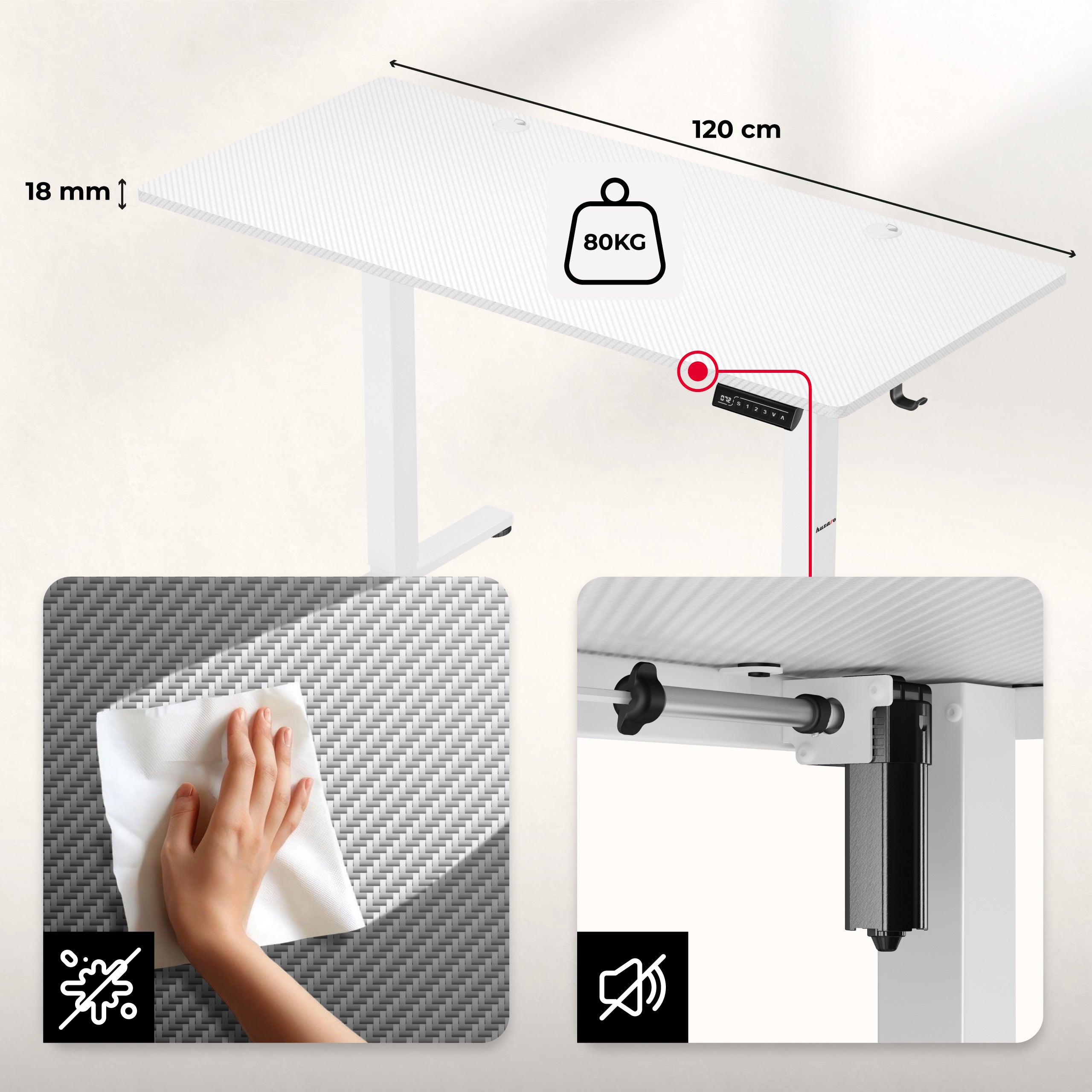 Cichy i płynnie działający silnik