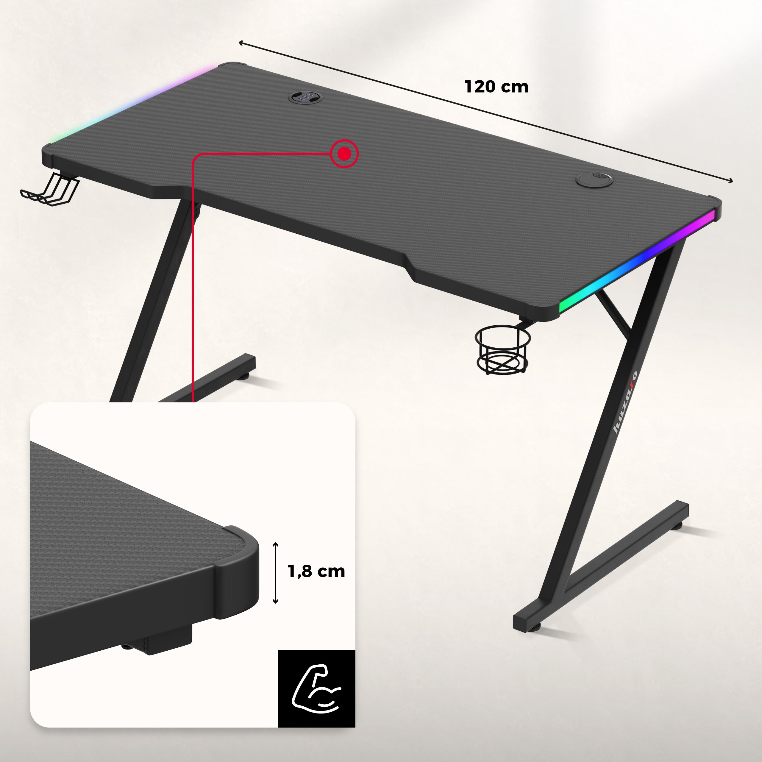 Blat z powłoką Carbon Flex