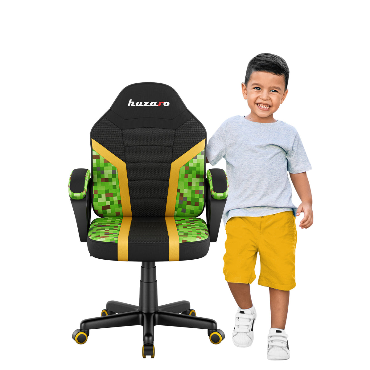 Гейминг стол за деца Huzaro RANGER 1.0 Pixel Mesh