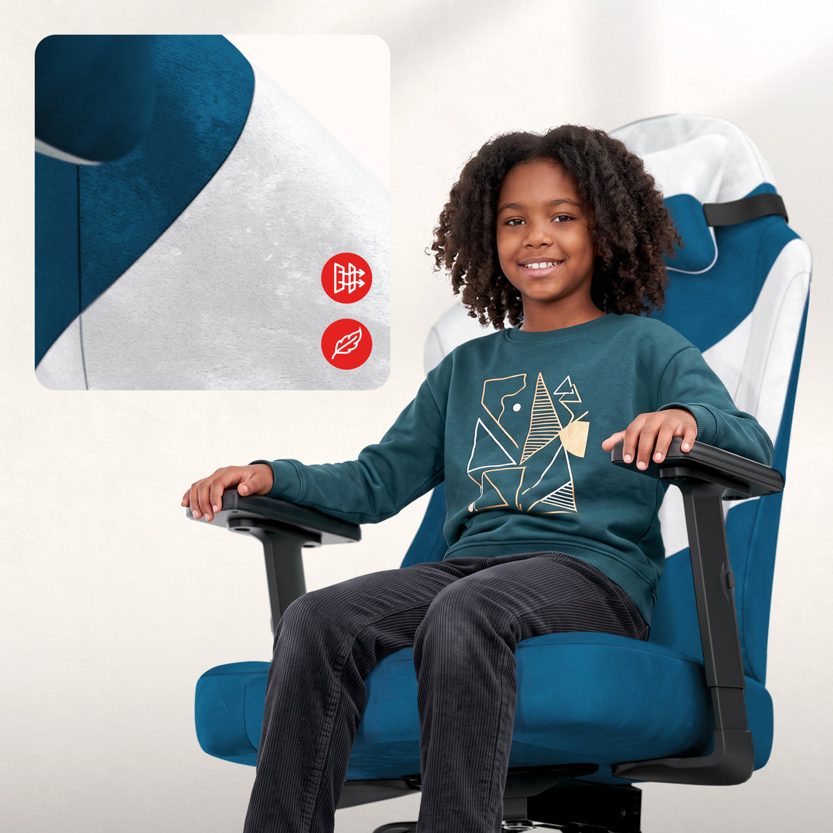 Huzaro Ranger 5.7 Blue gamer szék tinédzsereknek