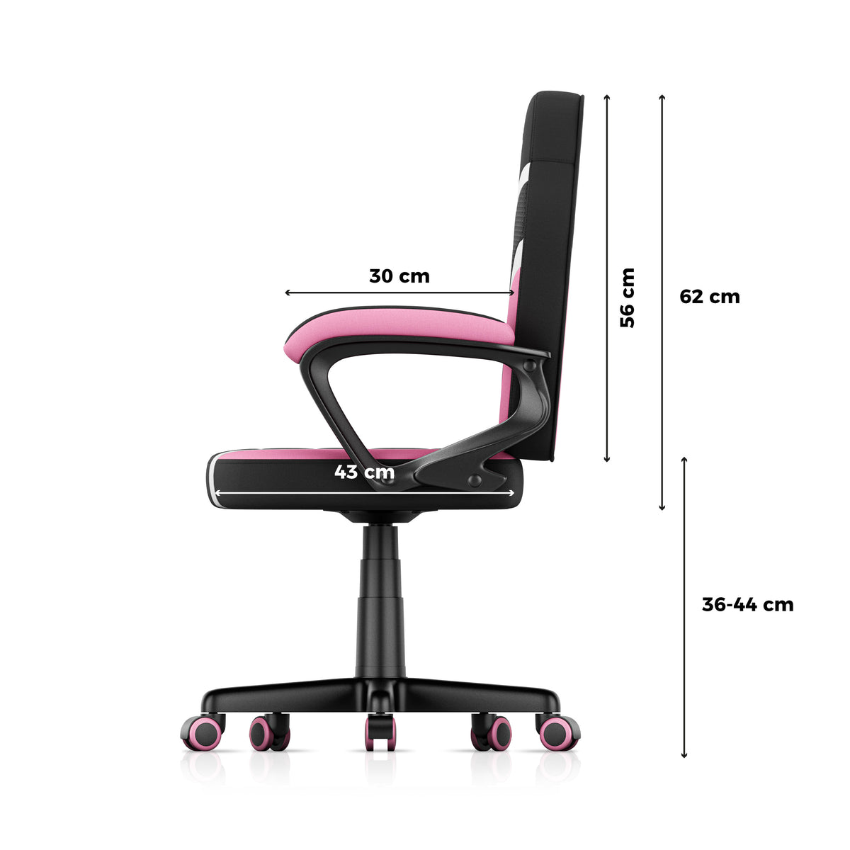 Гейминг стол за деца HUZARO RANGER 1.0 Pink Mesh