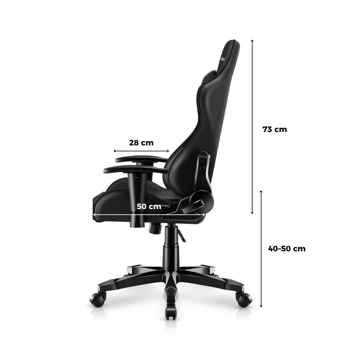 Huzaro RANGER 6.0 Black gyermekes játékfotel