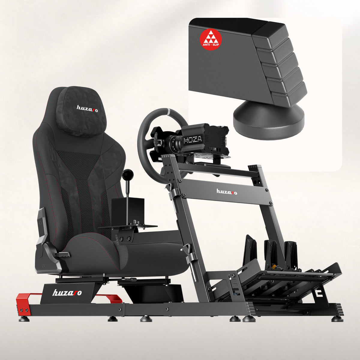Кокпит за симулационни състезания Huzaro Speed 5.7