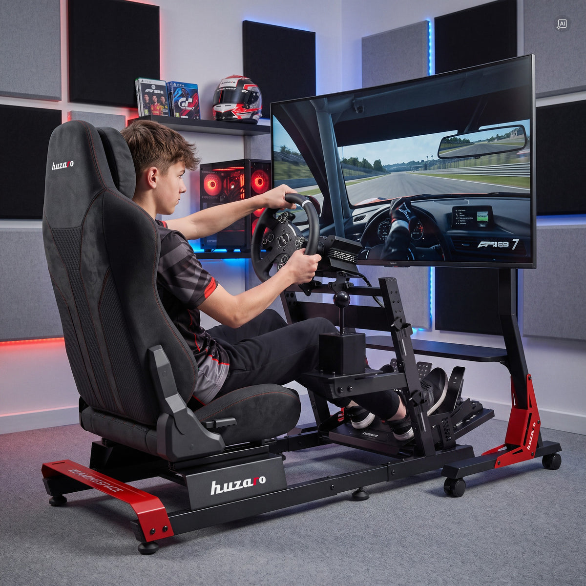 Huzaro Speed 5.7 szimulátoros versenyzőfülke
