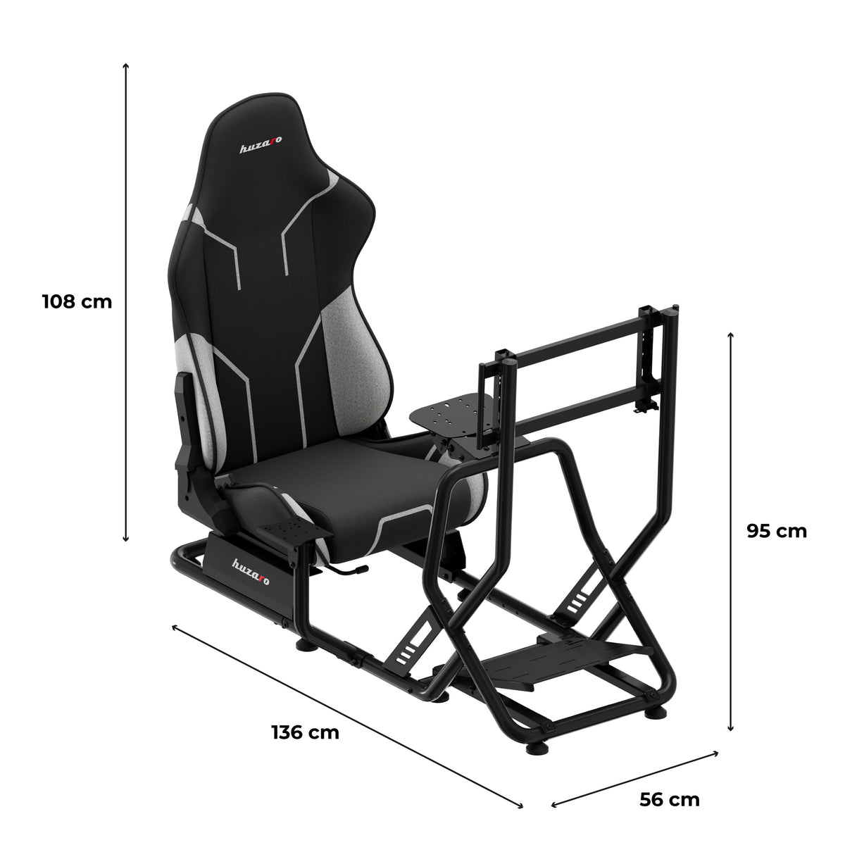 Huzaro Speed 6.0 verseny-kokpit szimulátoros versenyzéshez