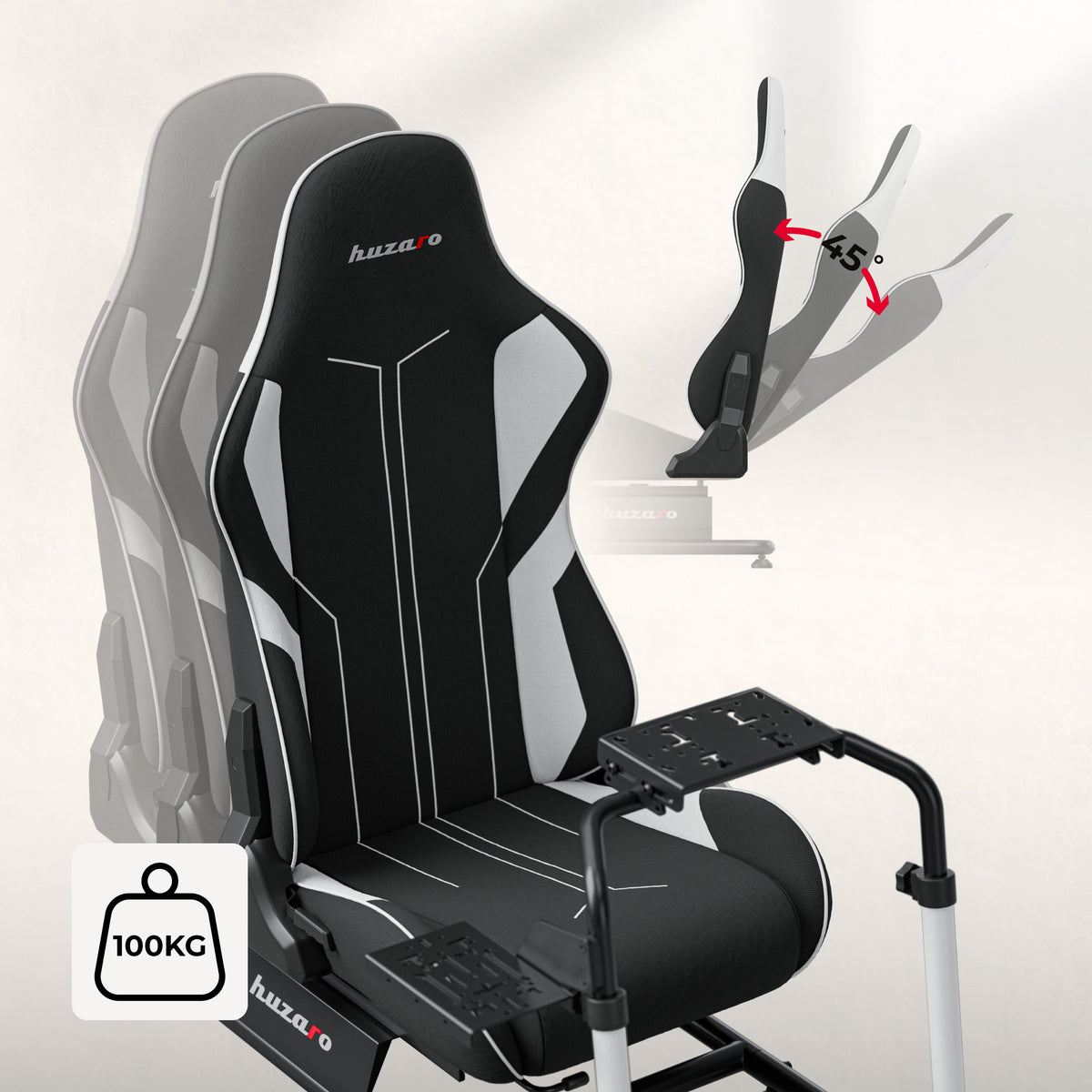 Състезателен кокпит Huzaro Speed 5.5 за симулационни състезания